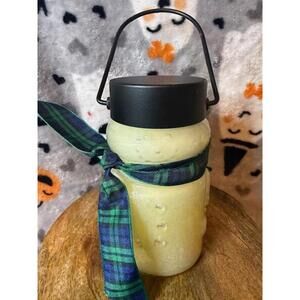 Bath & Body Works Holly Jolly Berry Candle Lantern Jar – Holiday 14.5 oz Rare